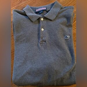 Vineyard Vines SS Men’s Polo, Gray, Size XL, EUC